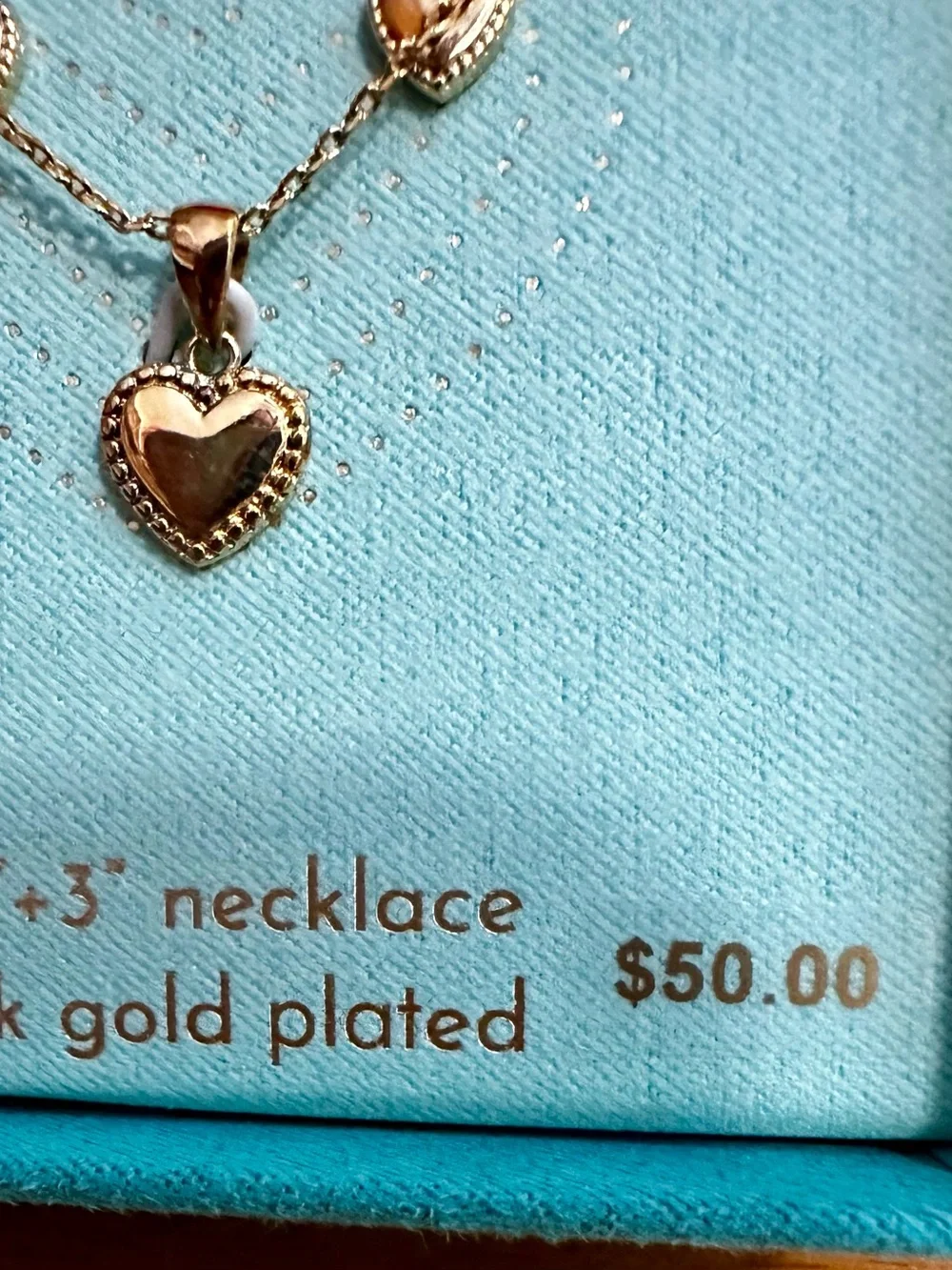 Kids - 14k Gold Plated Heart Pendant Necklace in Gold